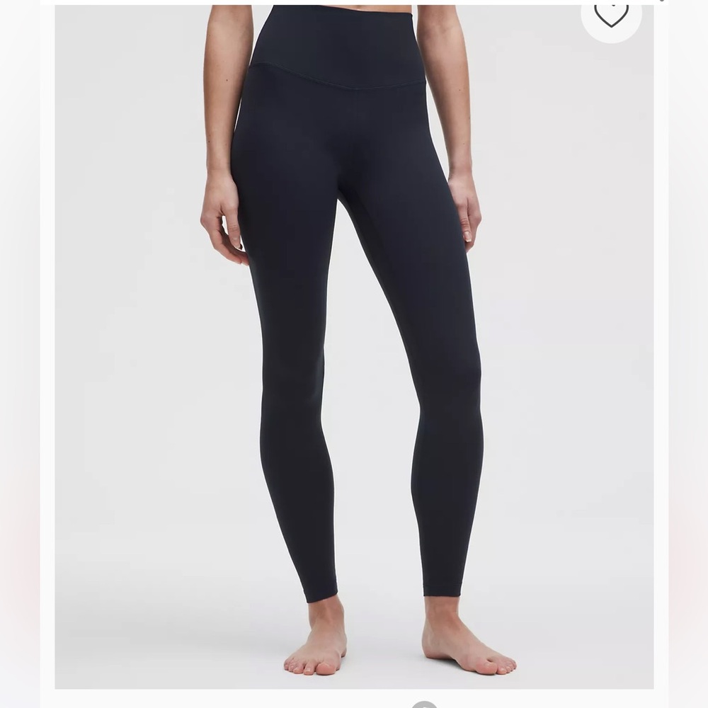 True Navy align legging 25”